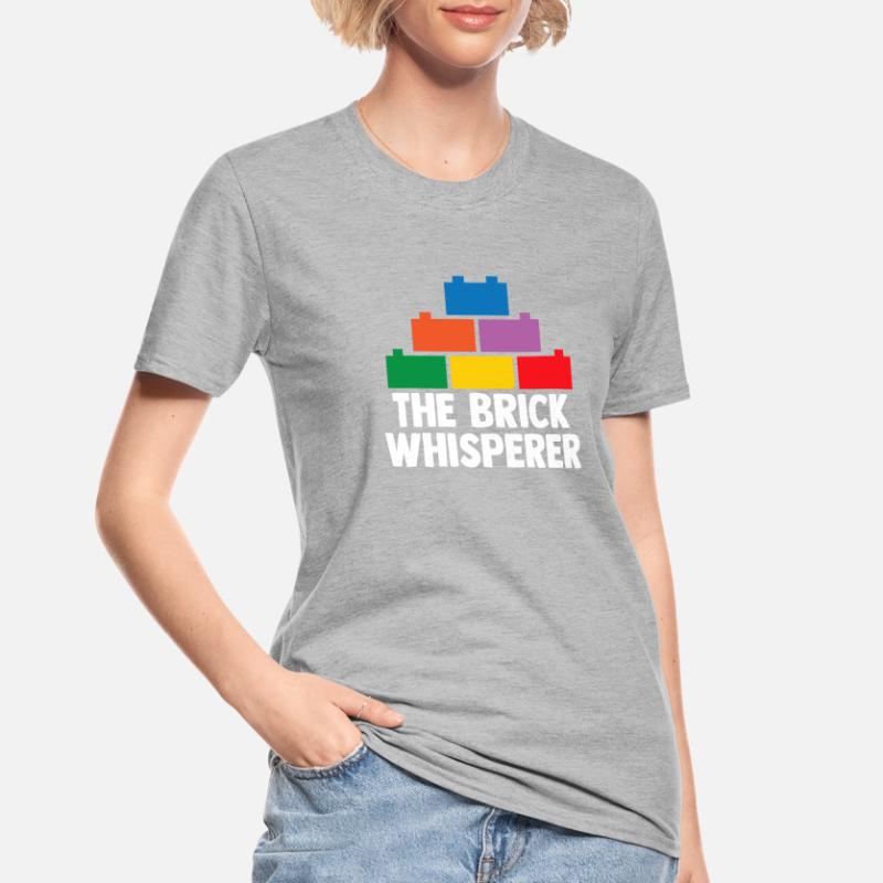 Brick Builder Brick Building Master Builder Unisex Polycotton T-Shirt