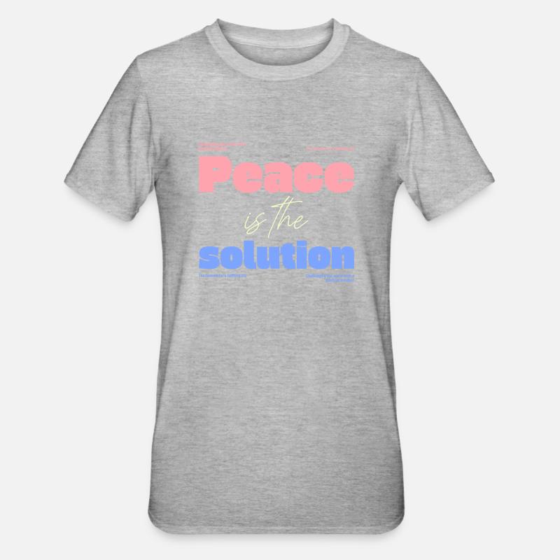 Santé mentale - T-shirt polycoton Unisexe - gris chiné