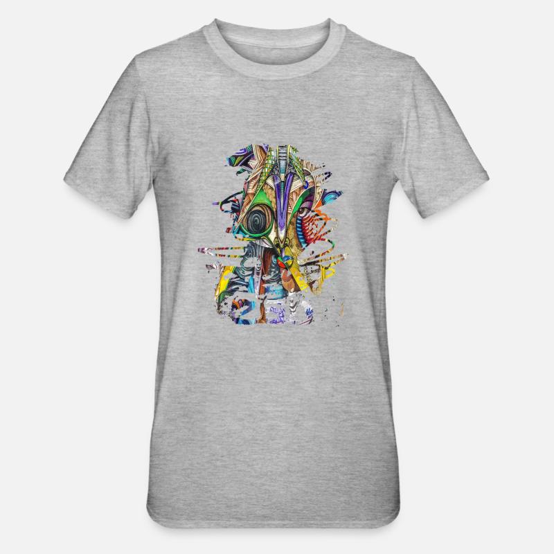 Graffiti art graffiti style graffiti Splash - Unisex Polycotton T-Shirt - heather grey