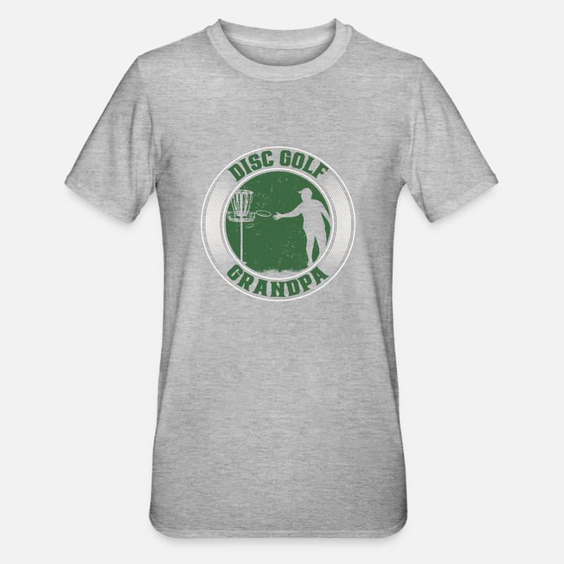 Frisbee - T-shirt polycoton Unisexe - gris chiné