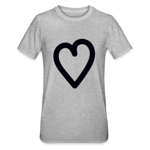 mon coeur heart - T-shirt polycoton Unisexe