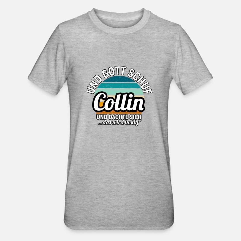 Curt - Unisex Polycotton T-Shirt - Grau meliert