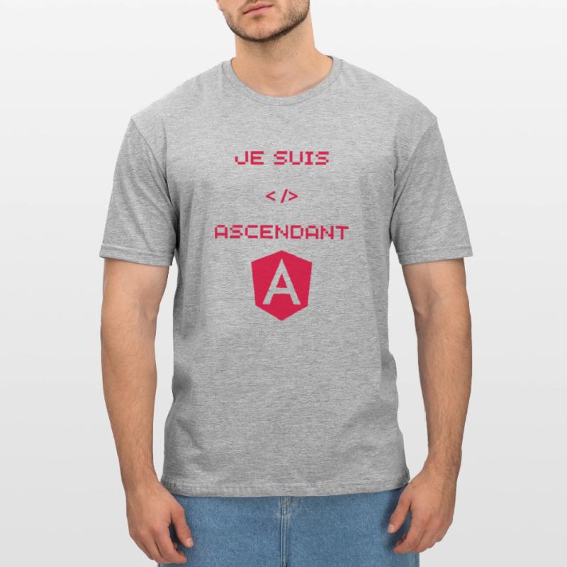 Angular Developer Gift Unisex Polycotton T-Shirt