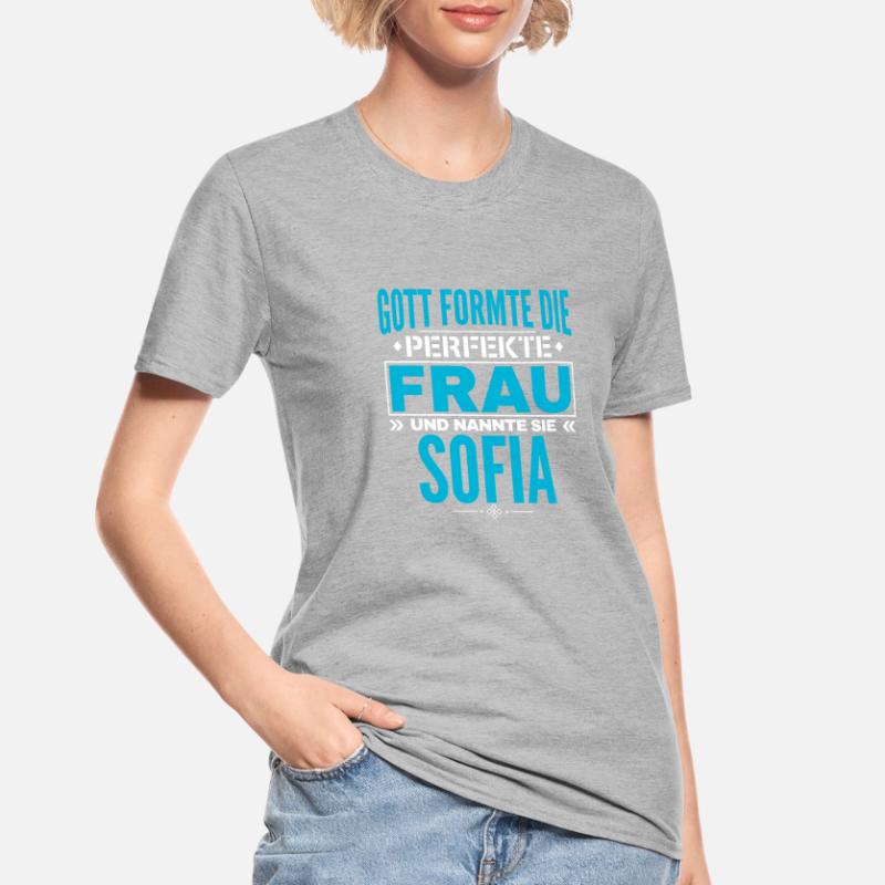 Conception de nom de Sofia T-shirt polycoton Unisexe