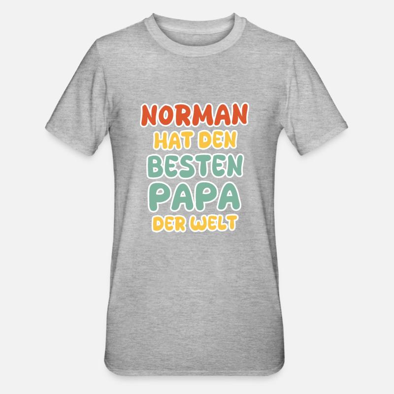 Norman bébé - T-shirt polycoton Unisexe - gris chiné