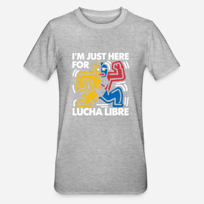 Action et look lutte - T-shirt polycoton Unisexe - gris chiné
