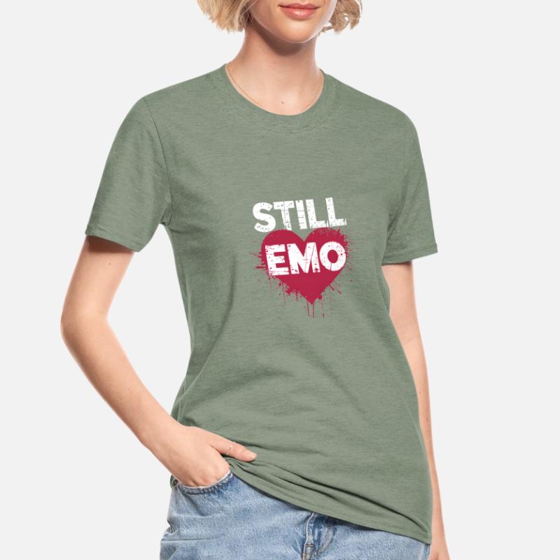 Toujours Emo ! Emo Goth Alternative T-shirt polycoton Unisexe