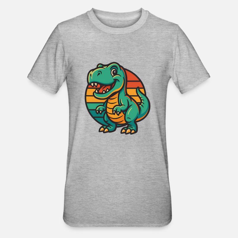 ChatGPT Image 26 - T-shirt polycoton Unisexe - gris chiné