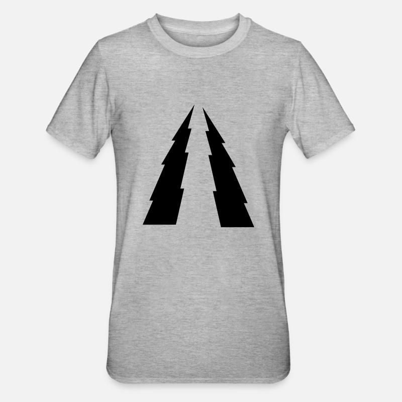 eclair - T-shirt polycoton Unisexe - gris chiné