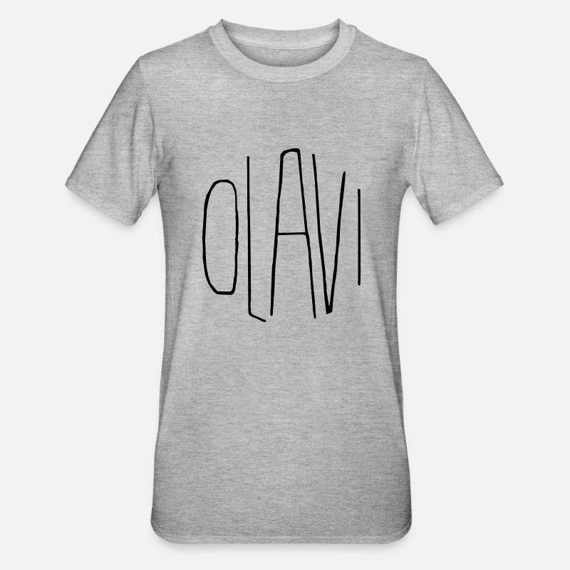 Olavi - T-shirt polycoton Unisexe - gris chiné