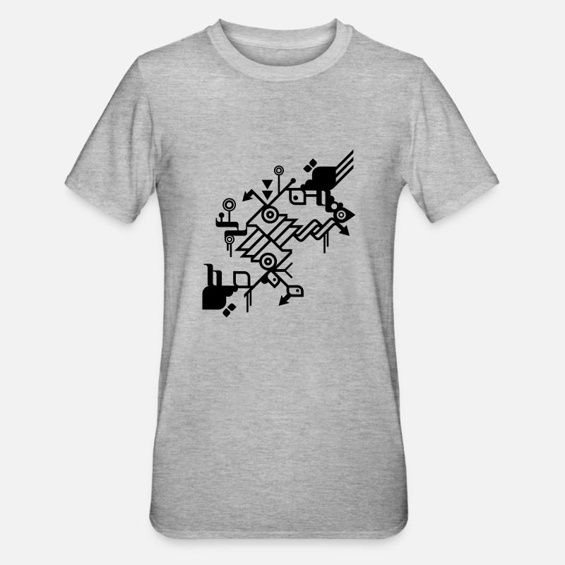 Nice day - T-shirt polycoton Unisexe - gris chiné