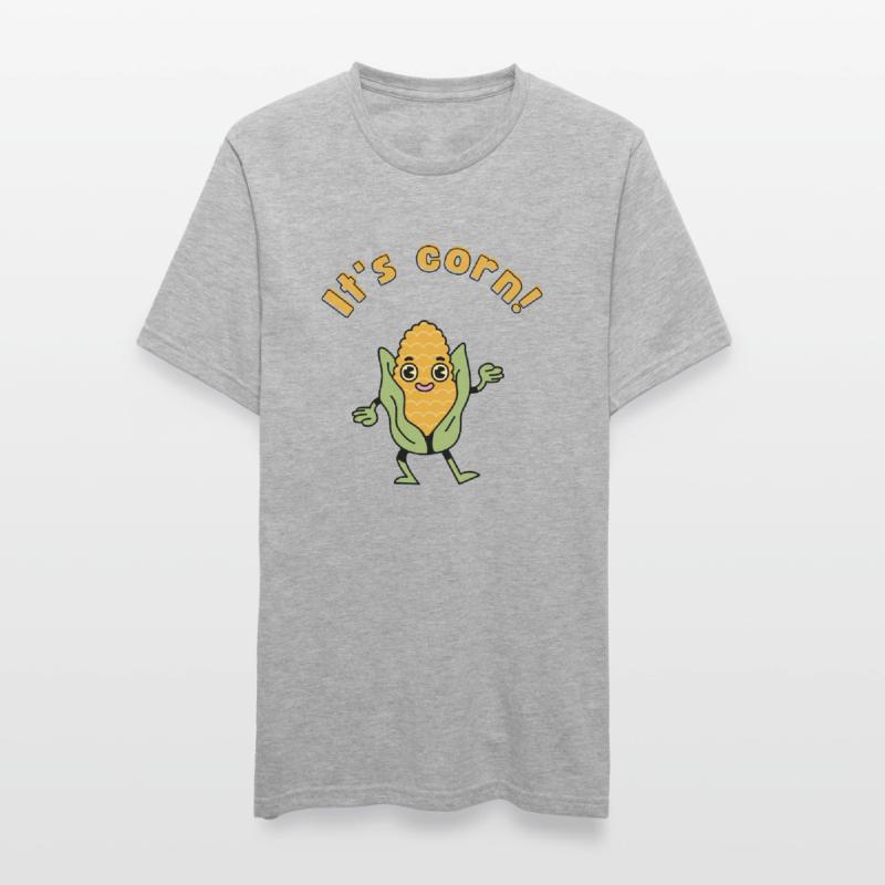 It's corn - a cornstatic design Unisex Polycotton T-Shirt