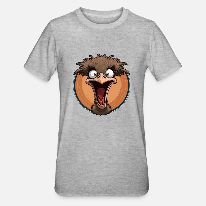 I m so crazy ! - T-shirt polycoton Unisexe - gris chiné