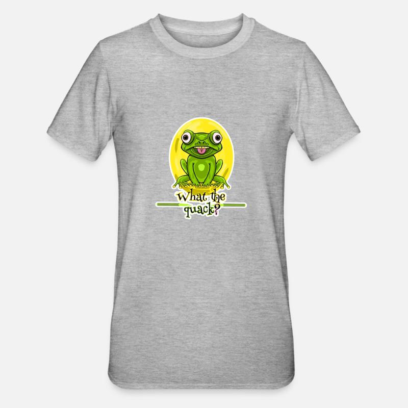 Qu’est-ce que le charlatan - T-shirt polycoton Unisexe - gris chiné