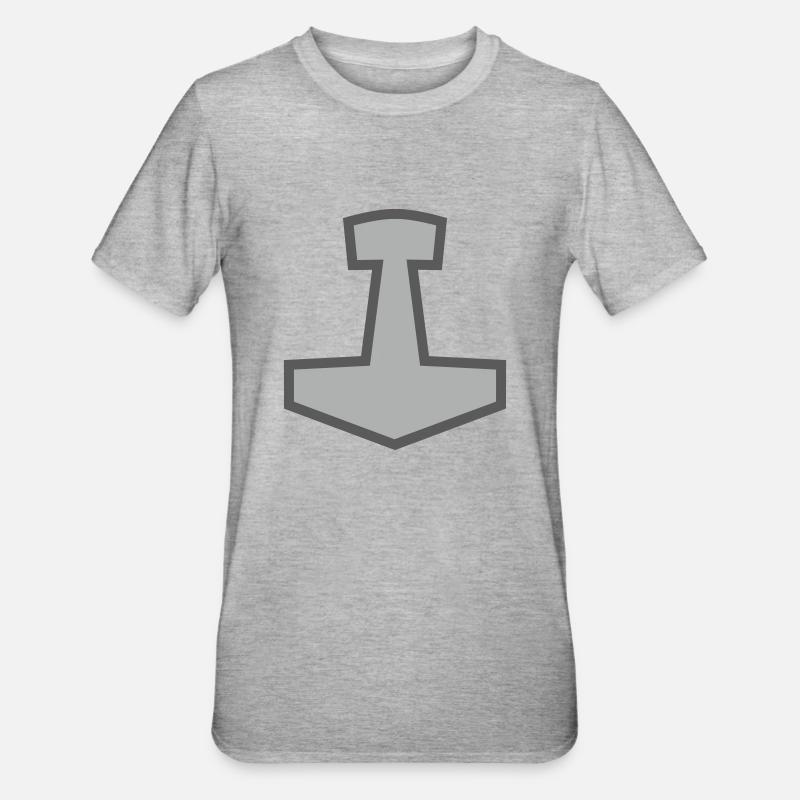 Mjölnir - T-shirt polycoton Unisexe - gris chiné