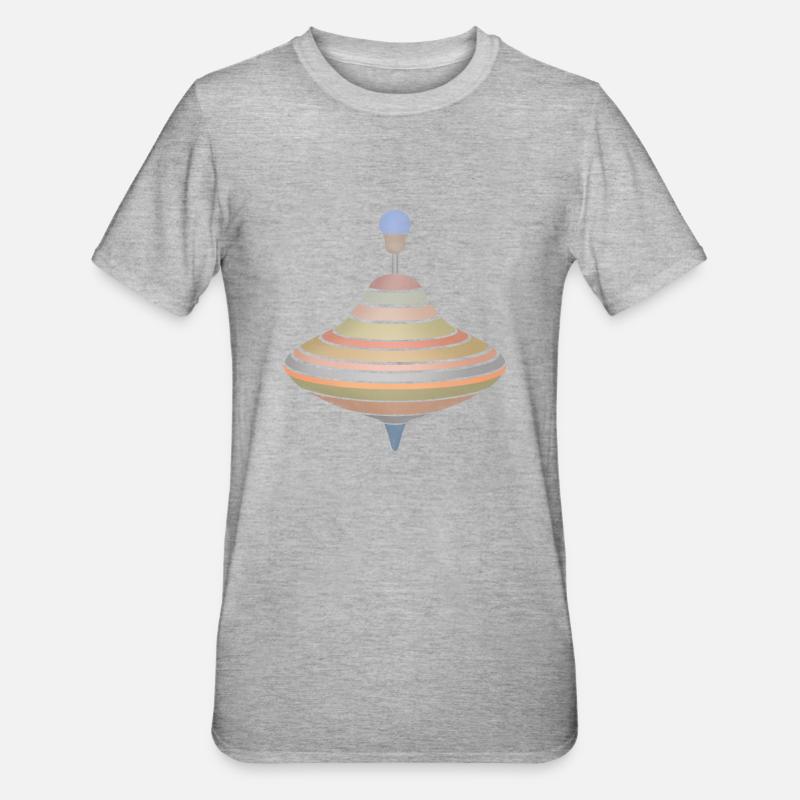 Jupiter - T-shirt polycoton Unisexe - gris chiné