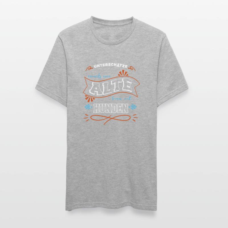 geburtstagsgeschenkidee bluthund großmutter danke Unisex Polycotton T-Shirt
