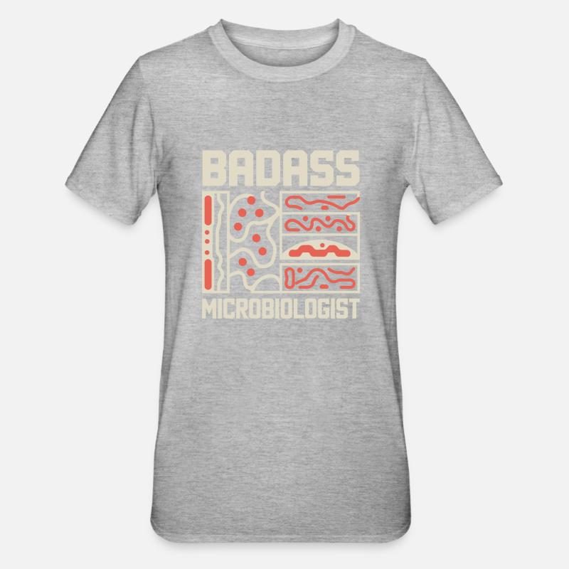 La science avec passion - T-shirt polycoton Unisexe - gris chiné