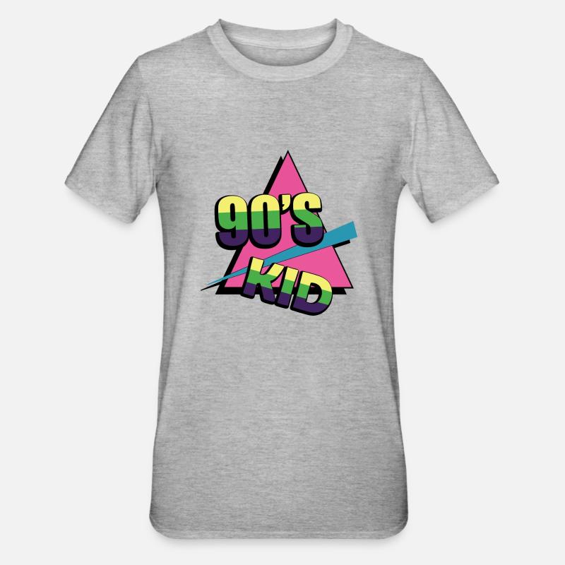 1990s Proverbs 90s Gift Idea - Unisex Polycotton T-Shirt - heather grey