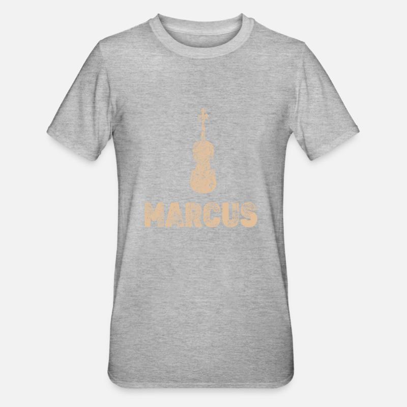 Marcus en tant qu’alto - T-shirt polycoton Unisexe - gris chiné
