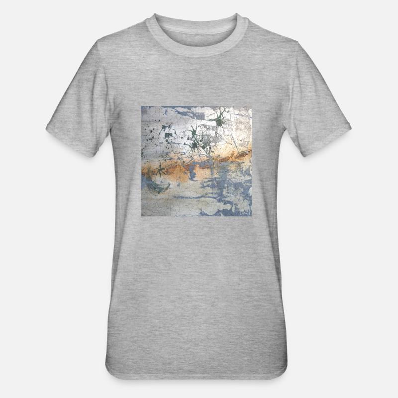 Birgits Kleckse (2) - Unisex Polycotton T-Shirt - heather grey