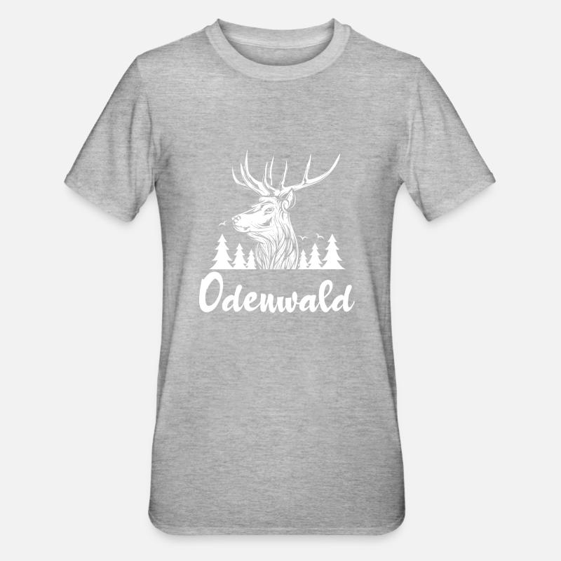Odenwald - T-shirt polycoton Unisexe - gris chiné