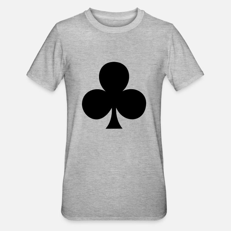 chance - T-shirt polycoton Unisexe - gris chiné