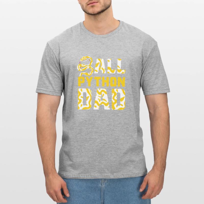 Banana Ball Python Herpetologist Ball Python Dad Unisex Polycotton T-Shirt