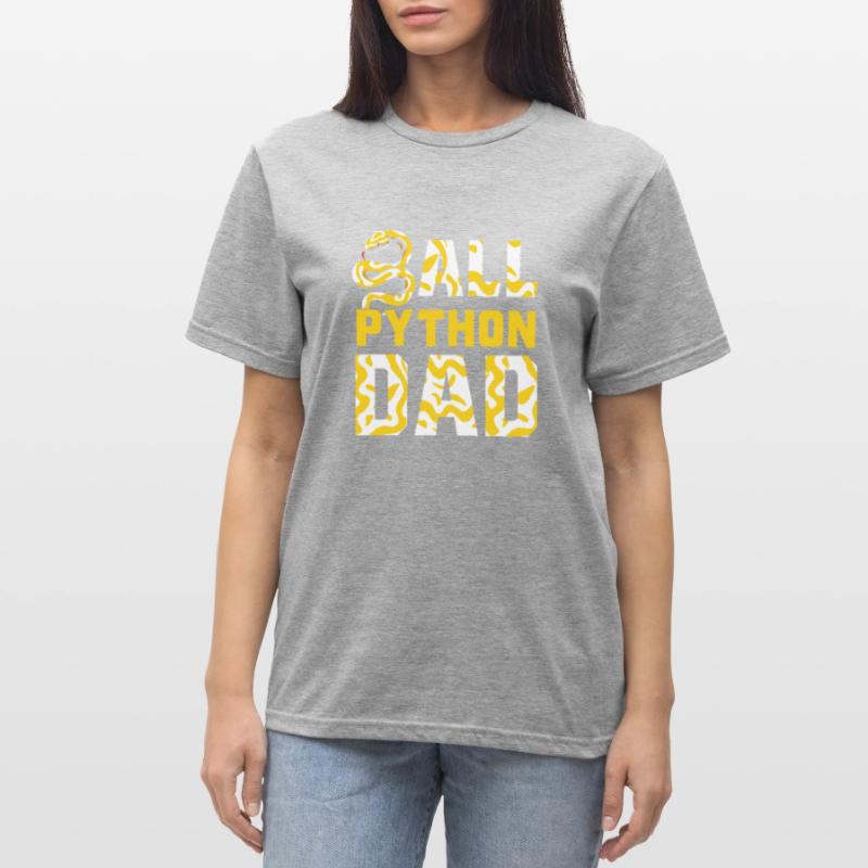 Banana Ball Python Herpetologist Ball Python Dad Unisex Polycotton T-Shirt