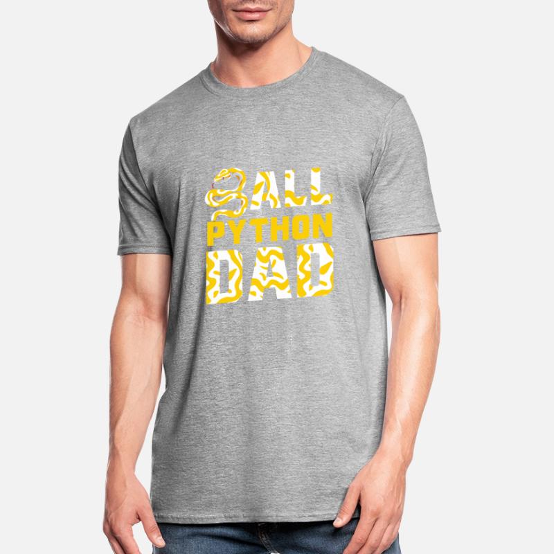 Banana Ball Python Herpetologist Ball Python Dad Unisex Polycotton T-Shirt