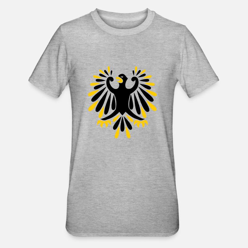 Aigle - T-shirt polycoton Unisexe - gris chiné