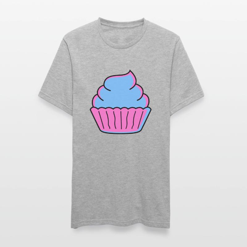 cupcake Unisex Polycotton T-Shirt