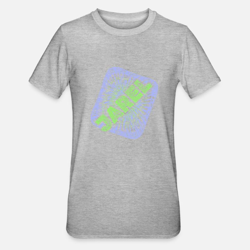 Jarel Jarel - T-shirt polycoton Unisexe - gris chiné
