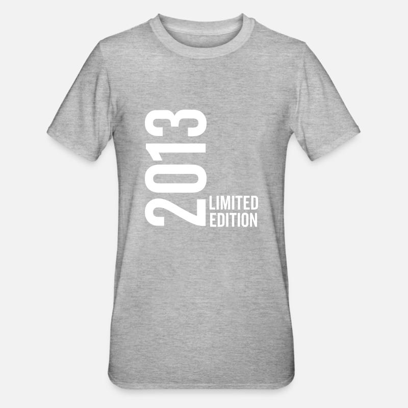 Édition limitée 2013 - T-shirt polycoton Unisexe - gris chiné