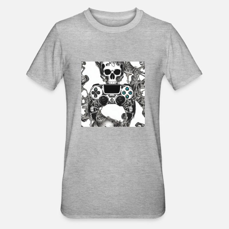 Bugi Mändel 2024/01 - Unisex Polycotton T-Shirt - Grau meliert