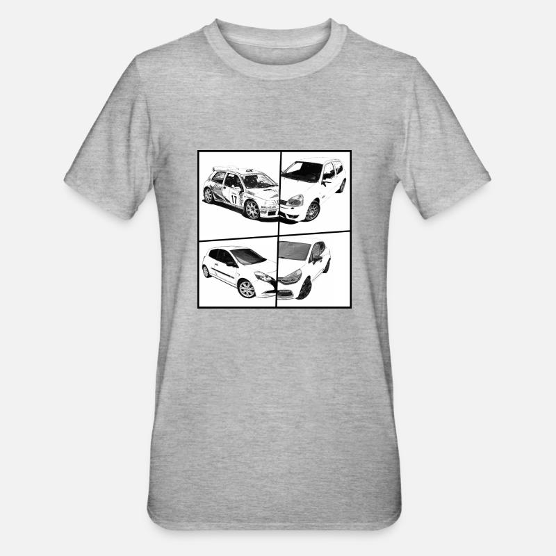 RS Generation - T-shirt polycoton Unisexe - gris chiné