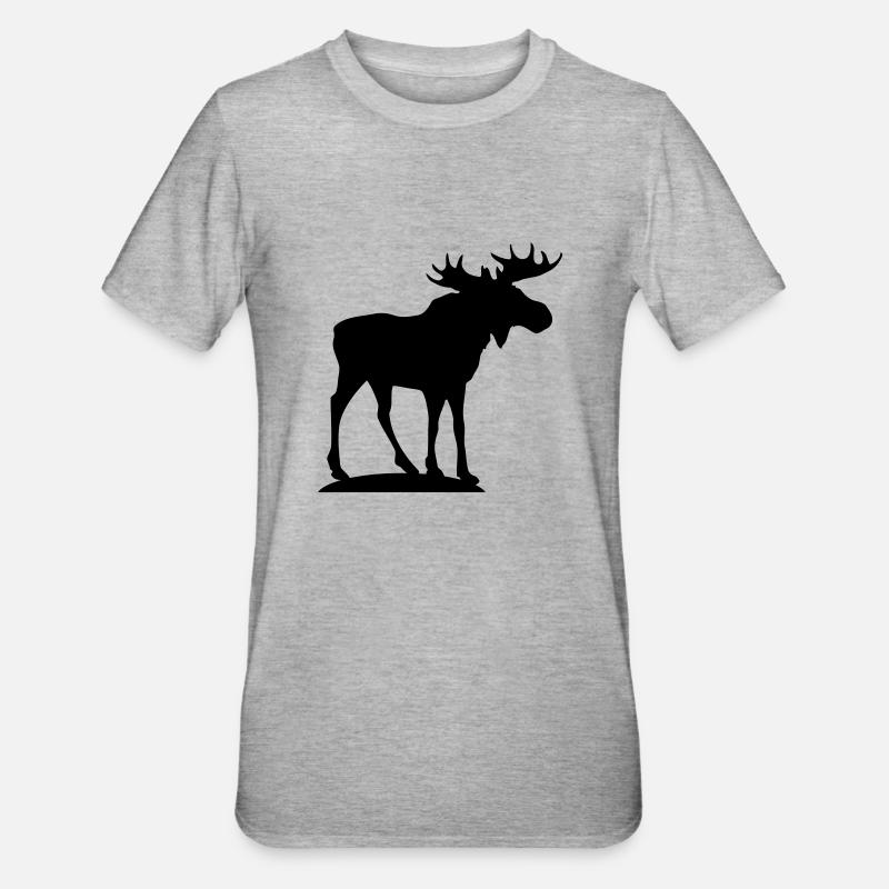 Design Orignaux - T-shirt polycoton Unisexe - gris chiné