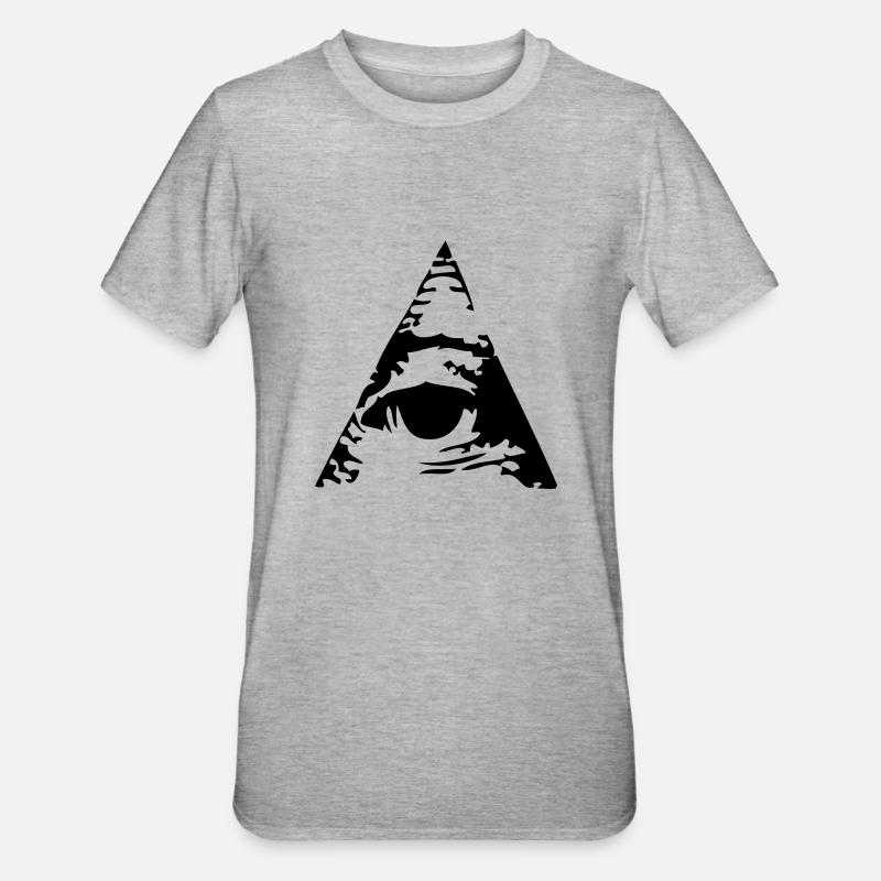 Pyramid - Unisex Polycotton T-Shirt - heather grey
