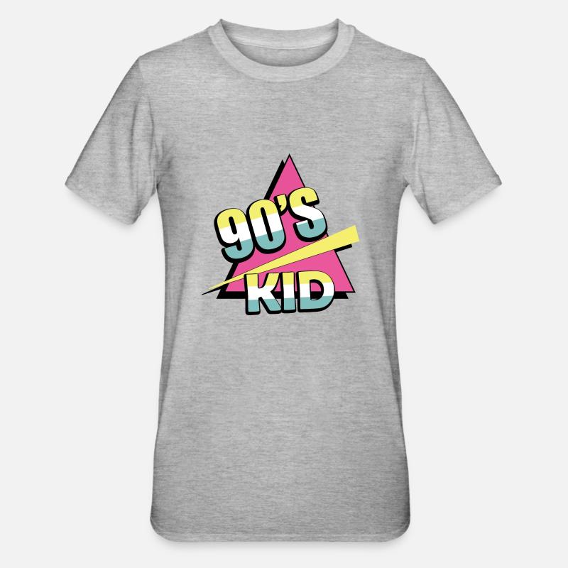 1990s Proverbs 90s Gift Idea - Unisex Polycotton T-Shirt - heather grey