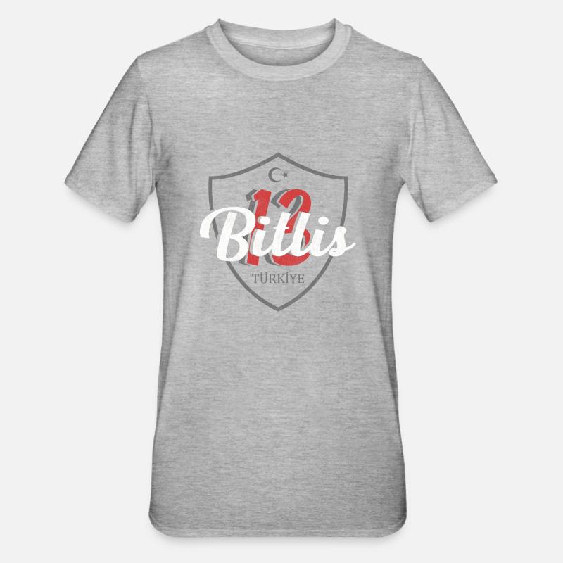 Bitlis - T-shirt polycoton Unisexe - gris chiné