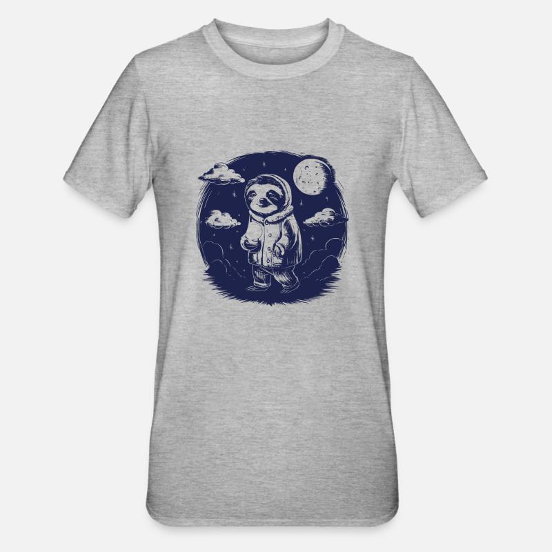 Somnambule - T-shirt polycoton Unisexe - gris chiné