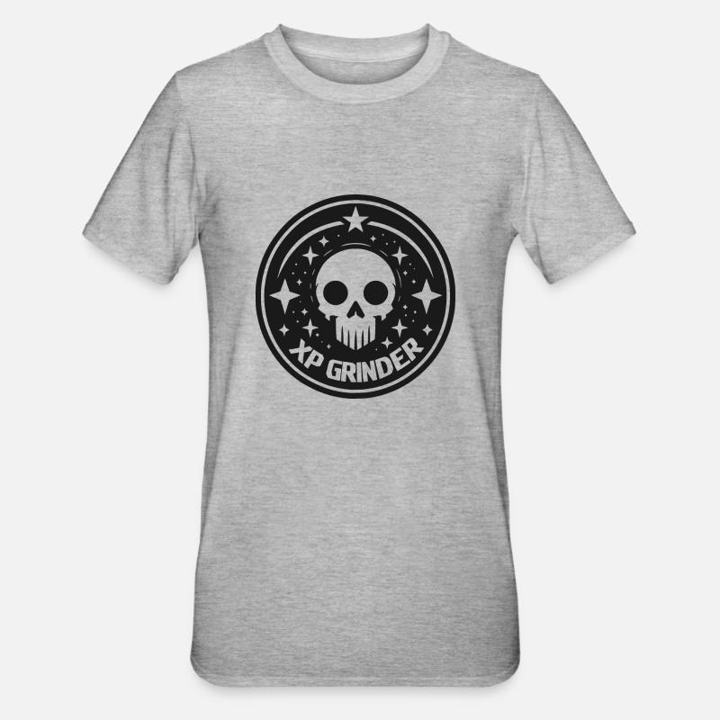 Moulin XP - T-shirt polycoton Unisexe - gris chiné