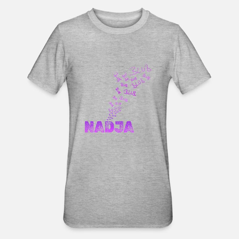 Nadja - Unisex Polycotton T-Shirt - heather grey