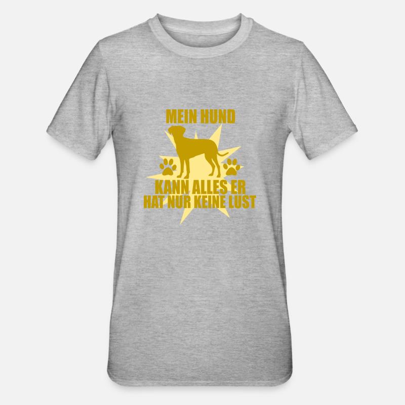 7 - Unisex Polycotton T-Shirt - heather grey
