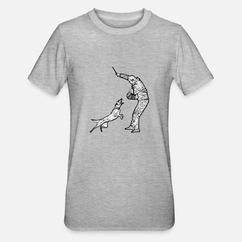 VPG 2 - Unisex Polycotton T-Shirt - Grau meliert