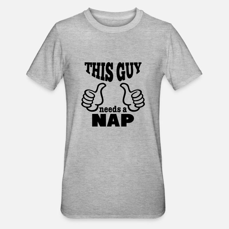 this guy - T-shirt polycoton Unisexe - gris chiné