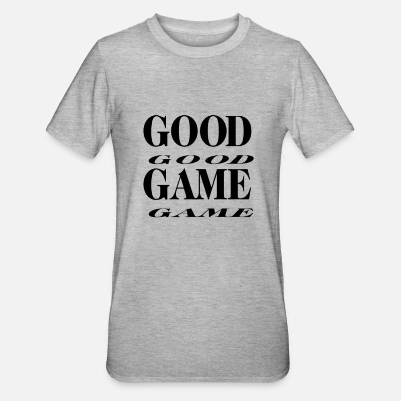 Jeu PC de jeu - T-shirt polycoton Unisexe - gris chiné