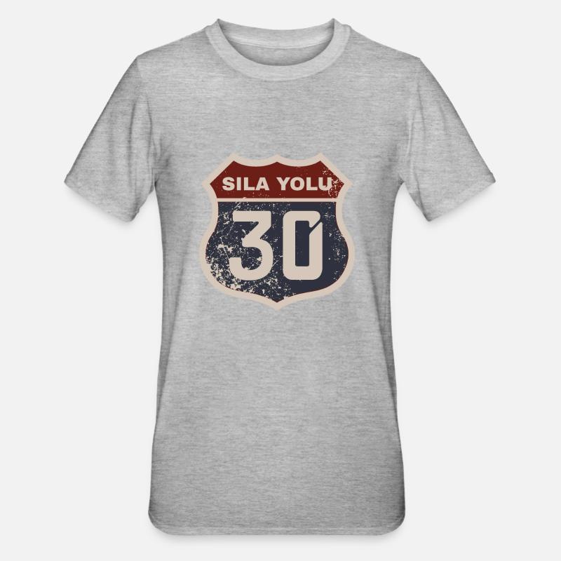 Hakkari - T-shirt polycoton Unisexe - gris chiné