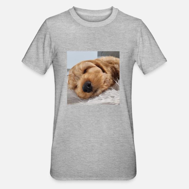 BabyNacho - Unisex Polycotton T-Shirt - Grau meliert