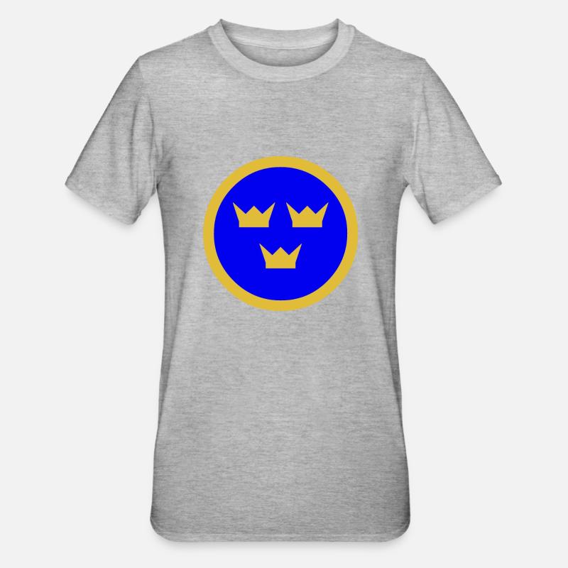 ENG or Badges - T-shirt polycoton Unisexe - gris chiné